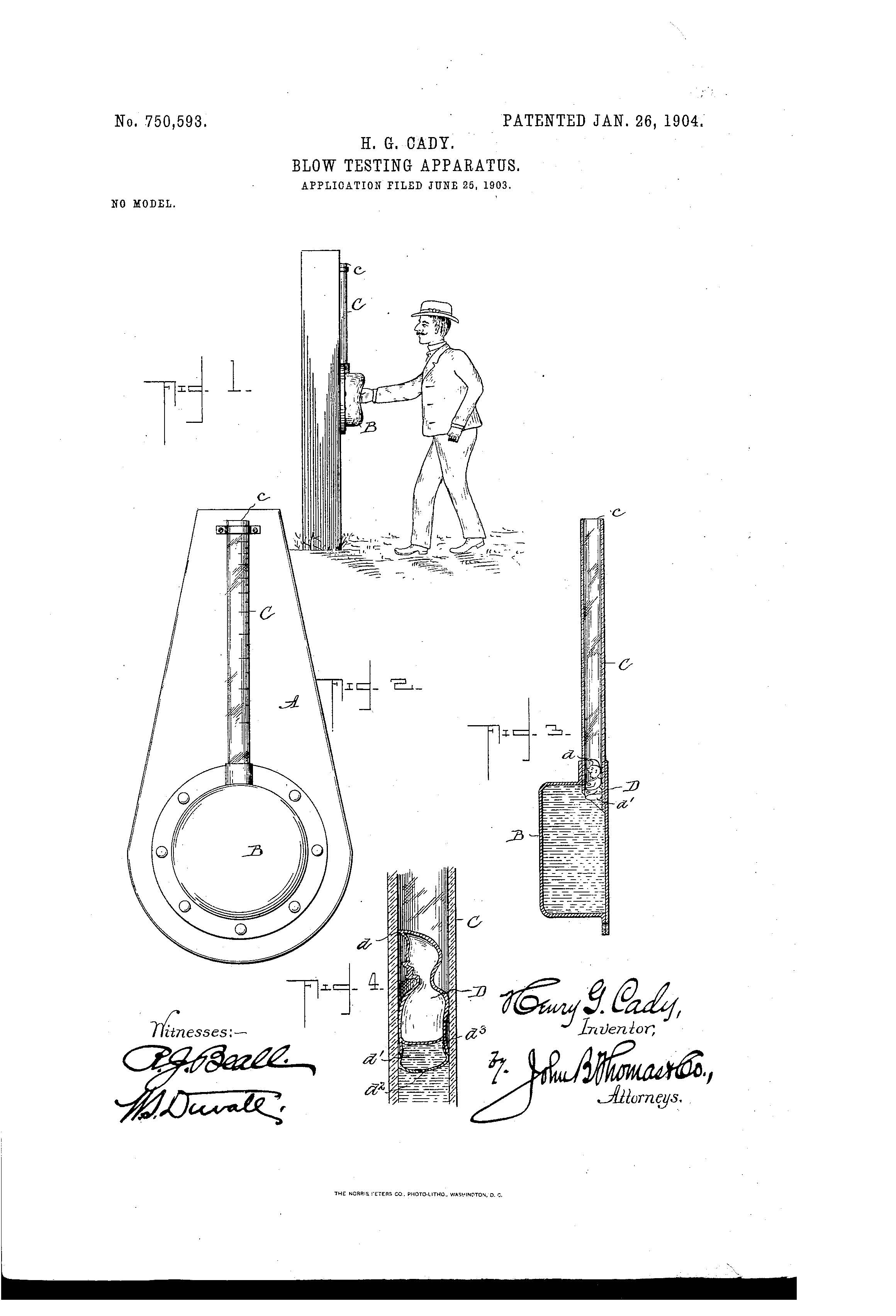 Patent-Illustration-Blow-Testing-Apparatus