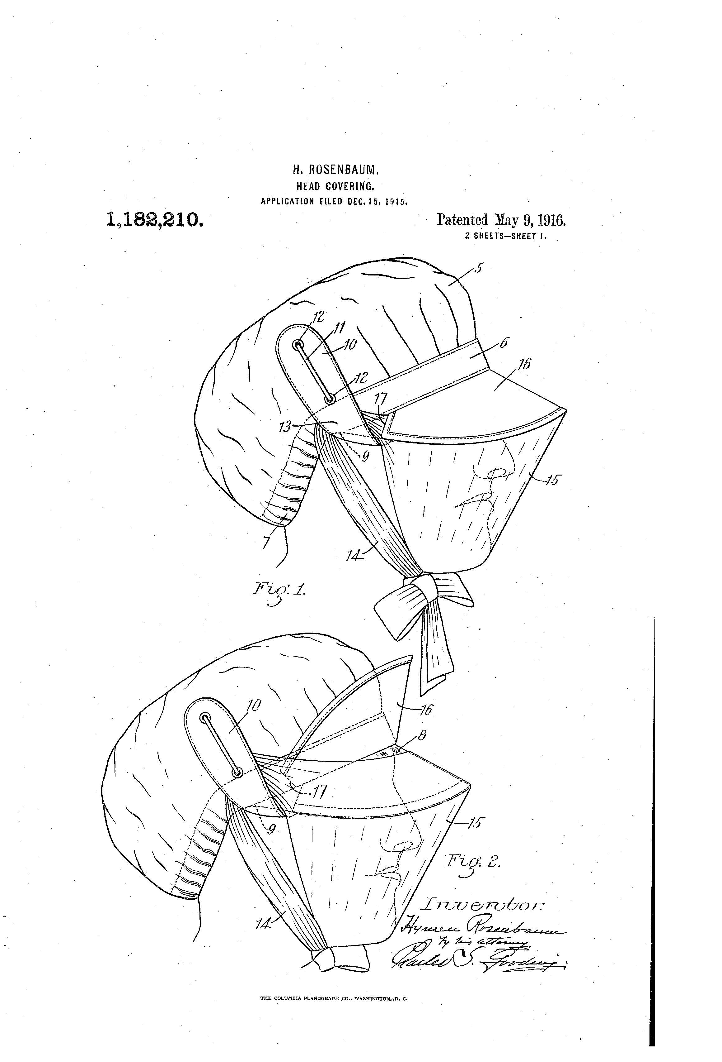 Patent-Illustration-Head-Covering_Page_1