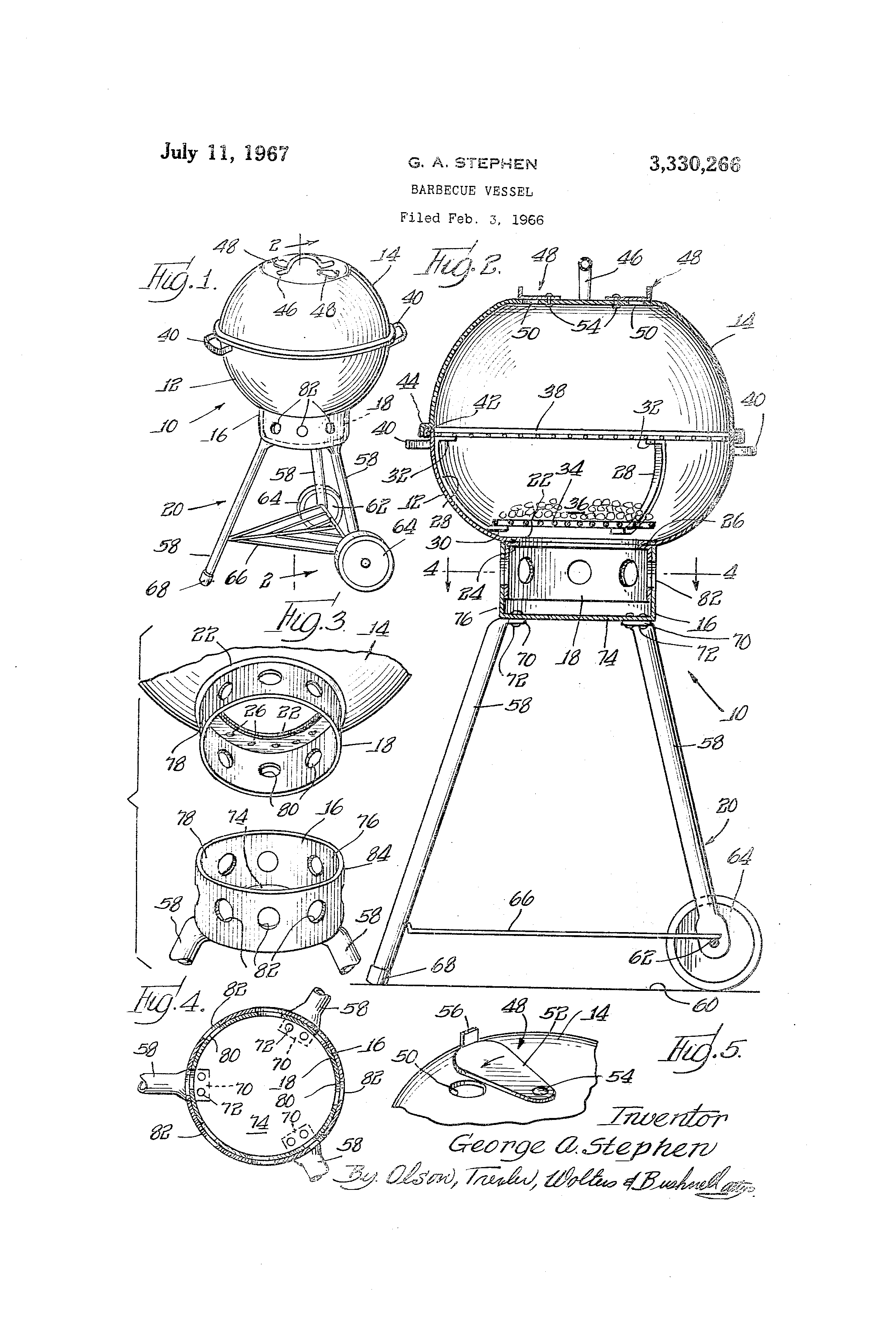 Independence Day Innovations - Weber Grill Patent