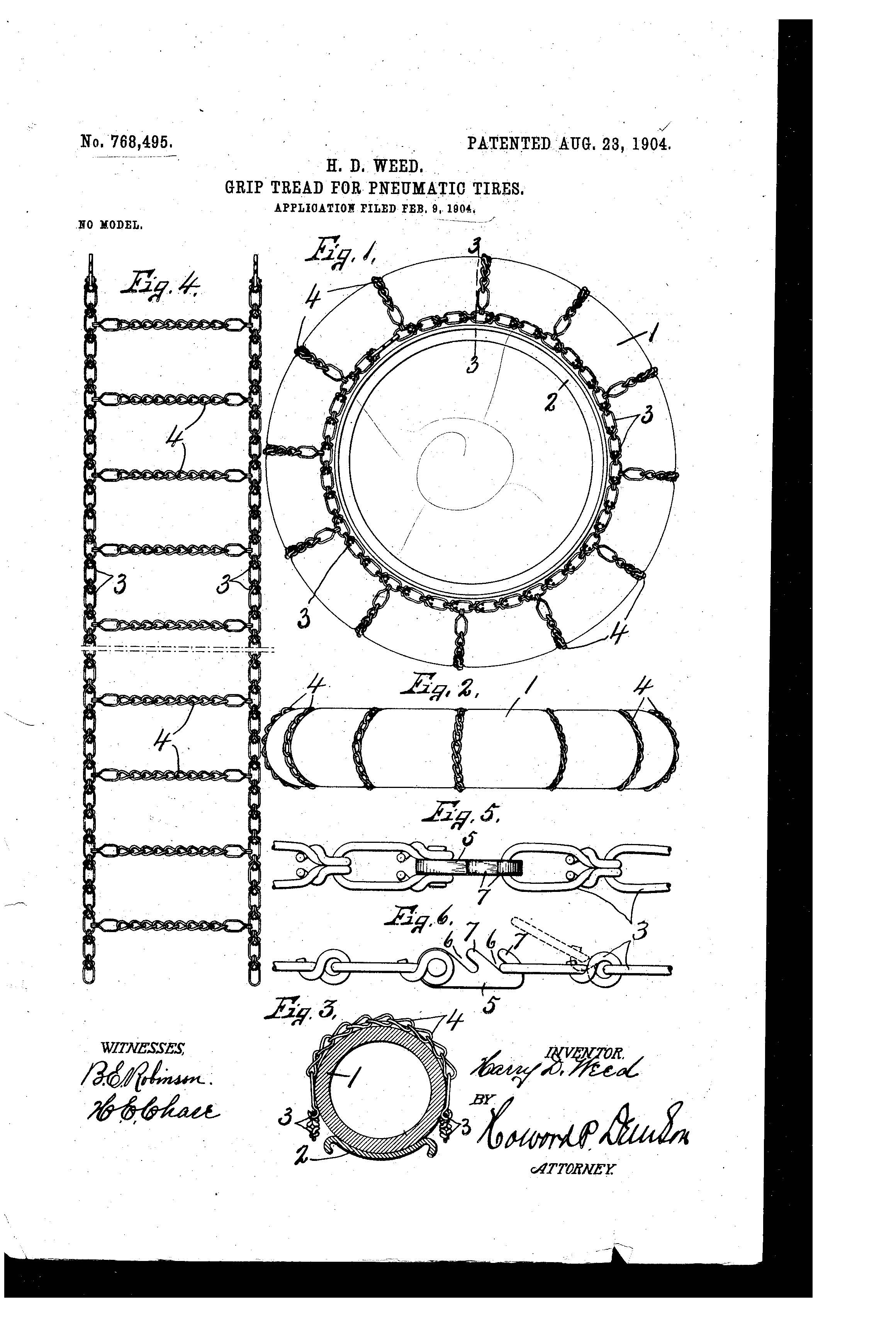 Patent-Illustration-Grip-Tread-for-Pneumatic-Tires