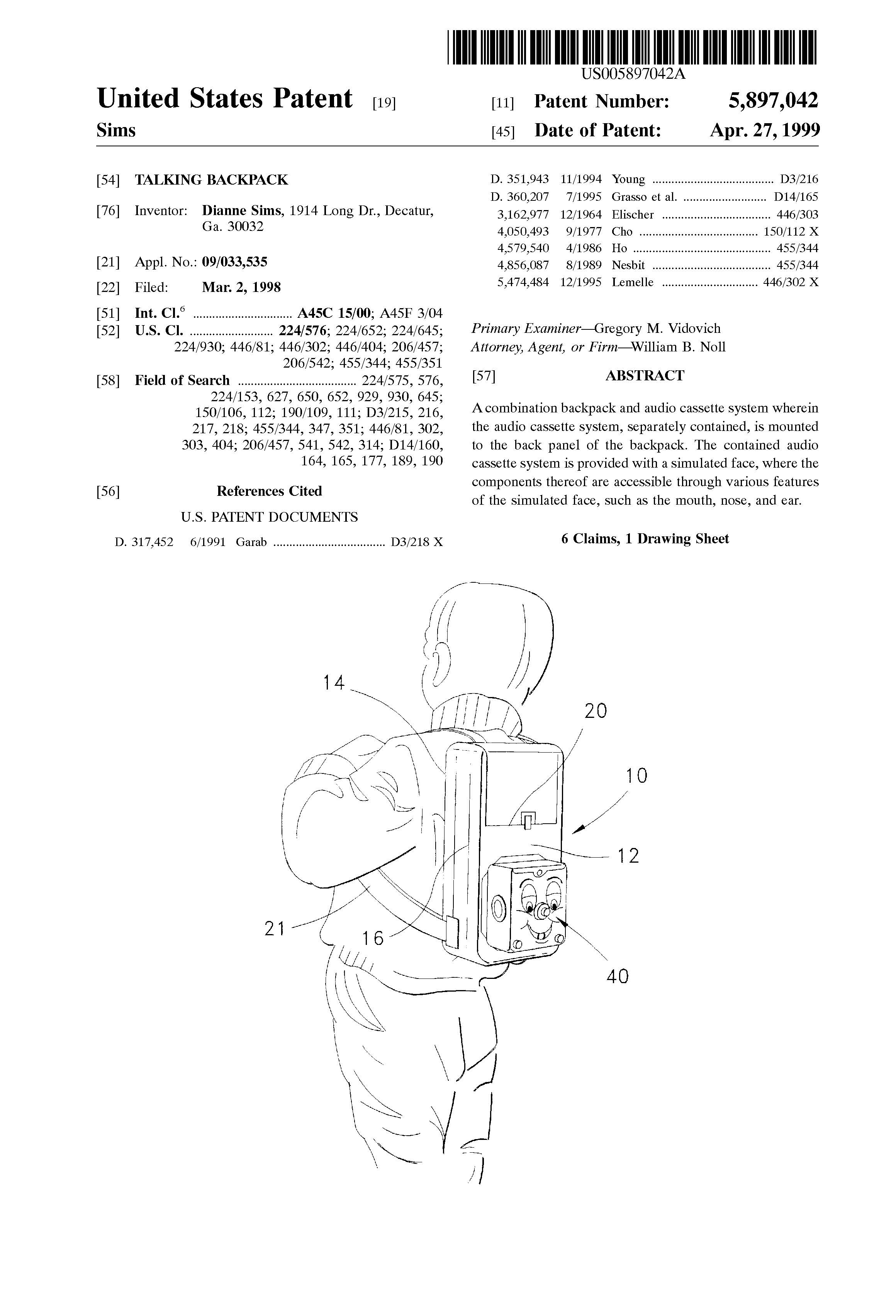 Patent-Illustration-Talking-Backpack_Page_1