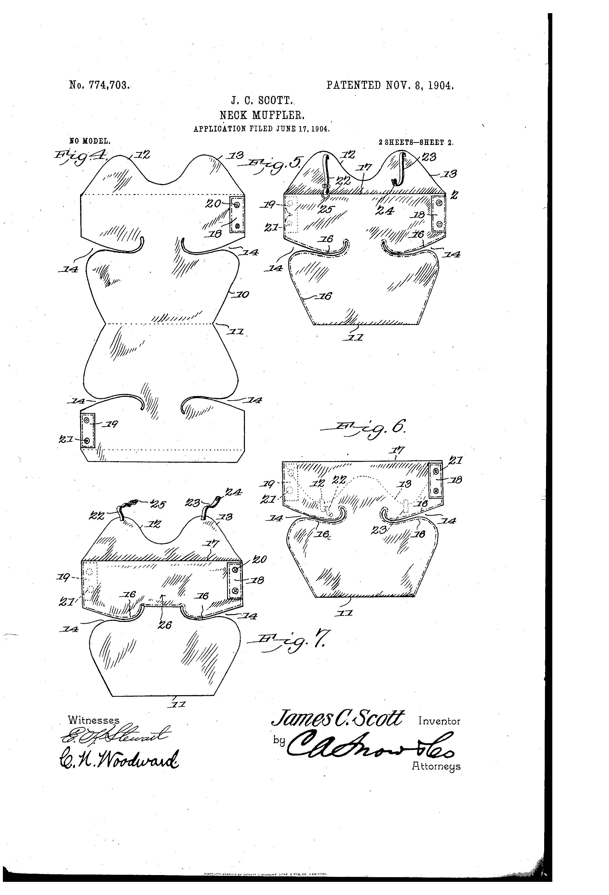Patent of the Day: Neck Muffler | Suiter Swantz IP