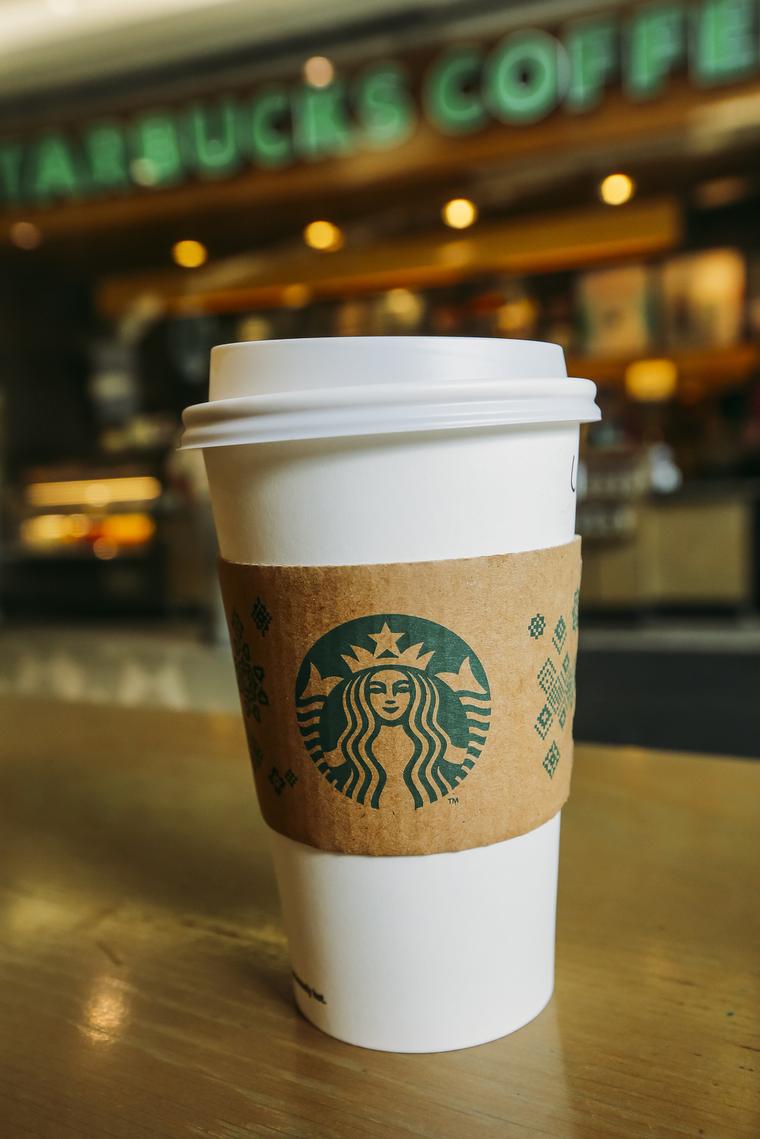 Starbucks Coffee Cup and Drink Sleeve