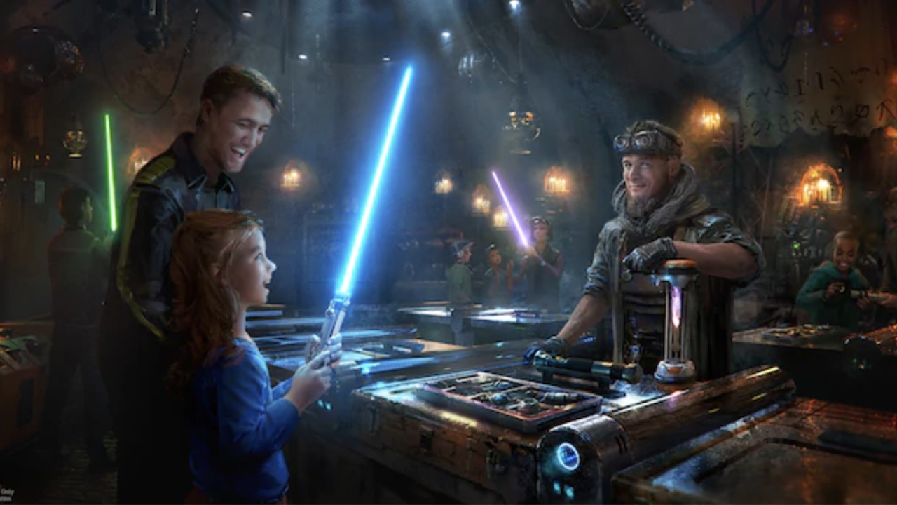 Illustration of Savi's Workshop inside Star Wars: Galaxy's Edge